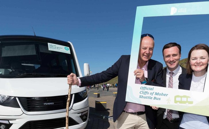 Cliffs of Moher Shuttle Bus is launched (no longer operating)