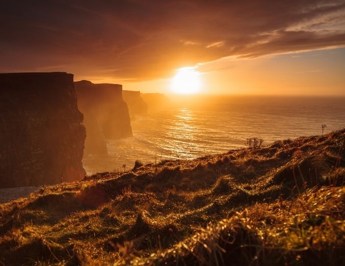 At The Cliffs of Moher