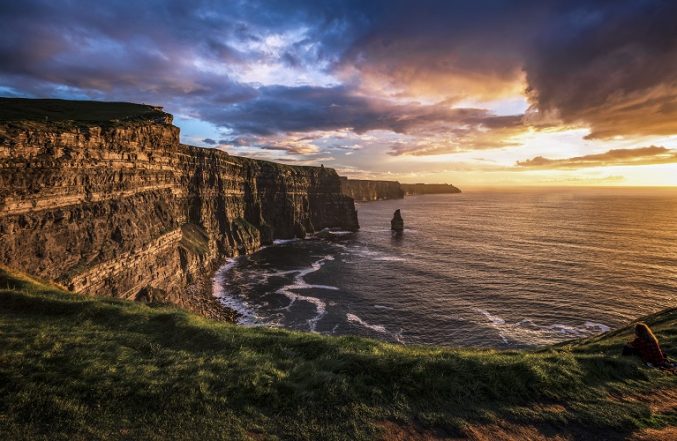 Burst of Colour at Cliffs of Moher