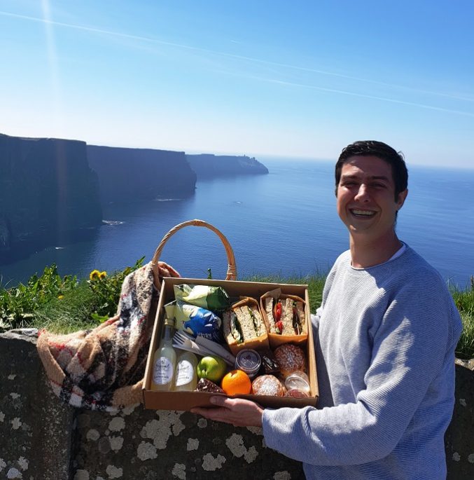 Picnic at the Cliffs of Moher