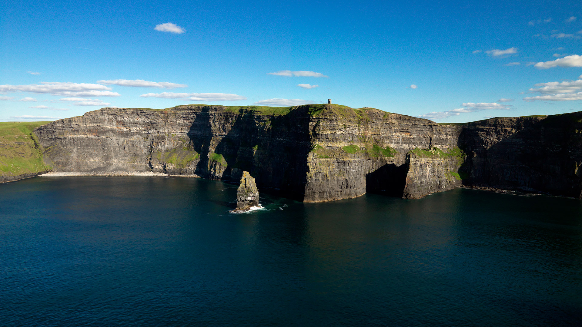 Cliffs aerial view 3