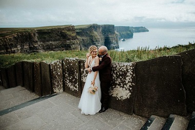 Wedding at Cliffs of Moher