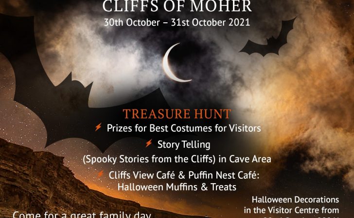 Halloween experience at the Cliffs of Moher