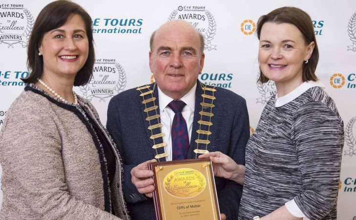 CIE Excellence Award For Cliffs Of Moher