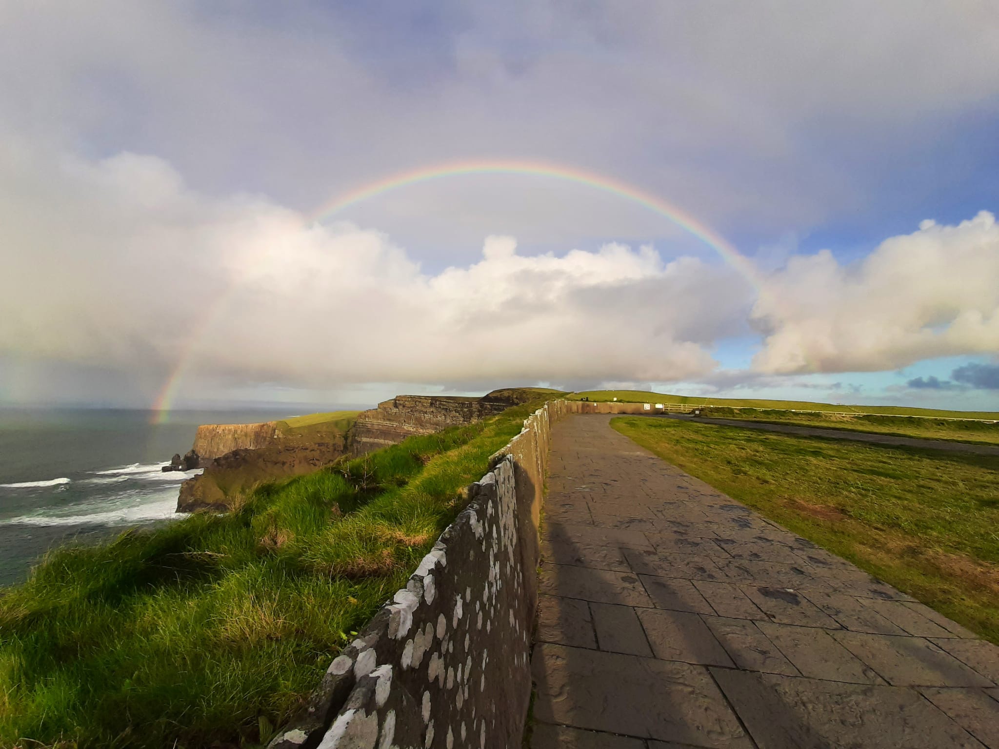 Cliffs of Moher_Rainbow