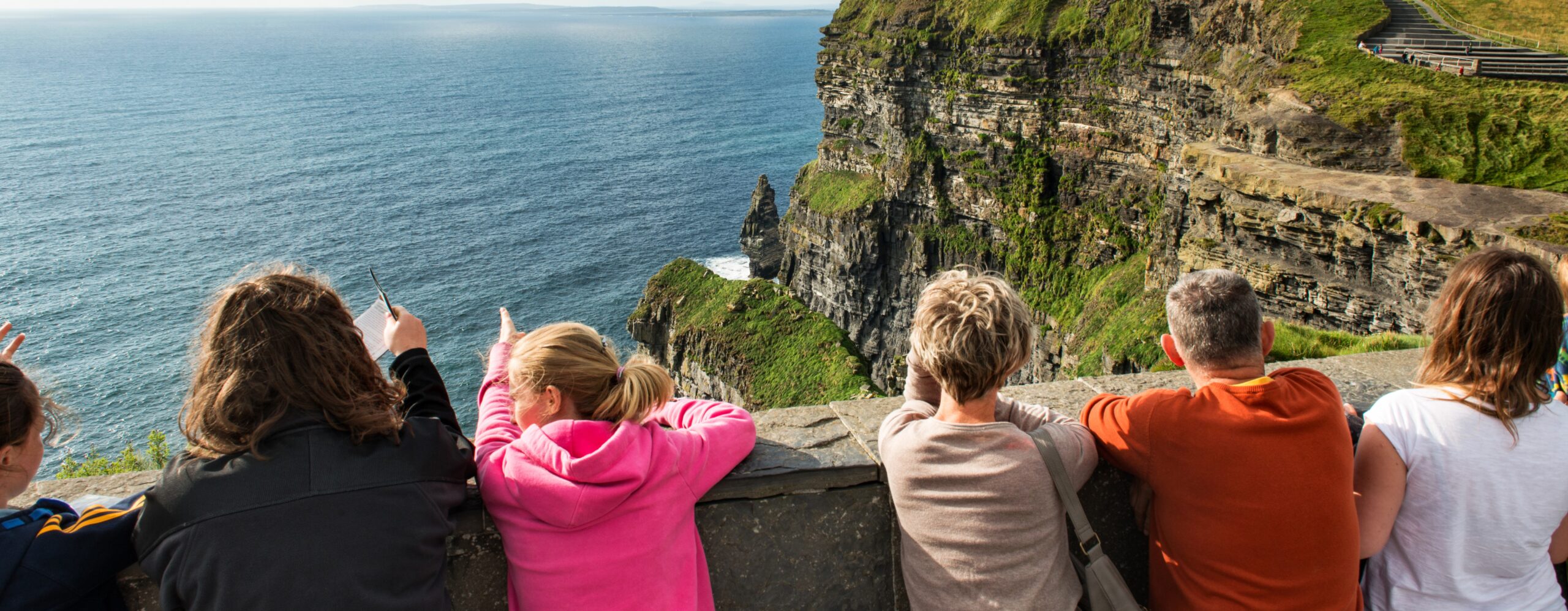 Family at the Cliffs