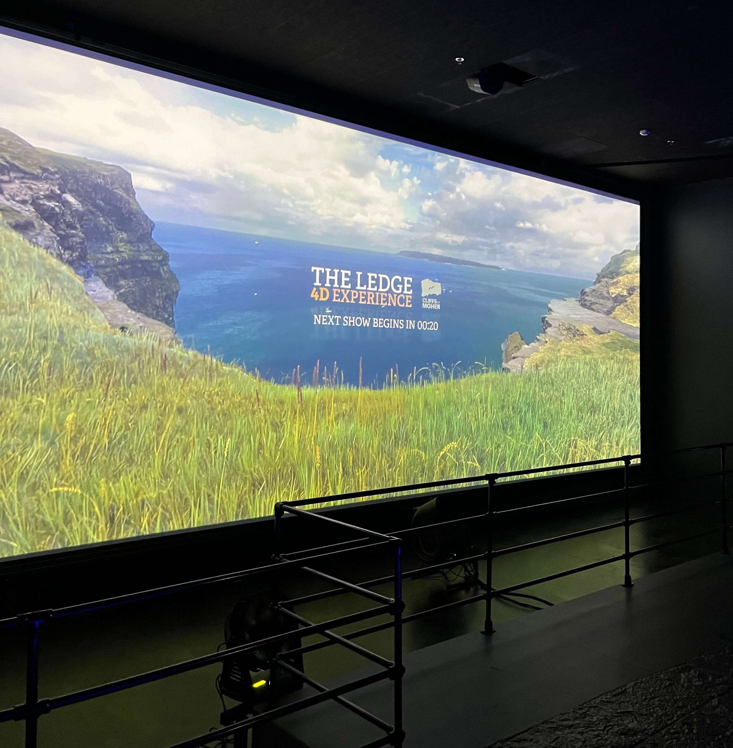The 4D Ledge Experience at the Cliffs of Moher